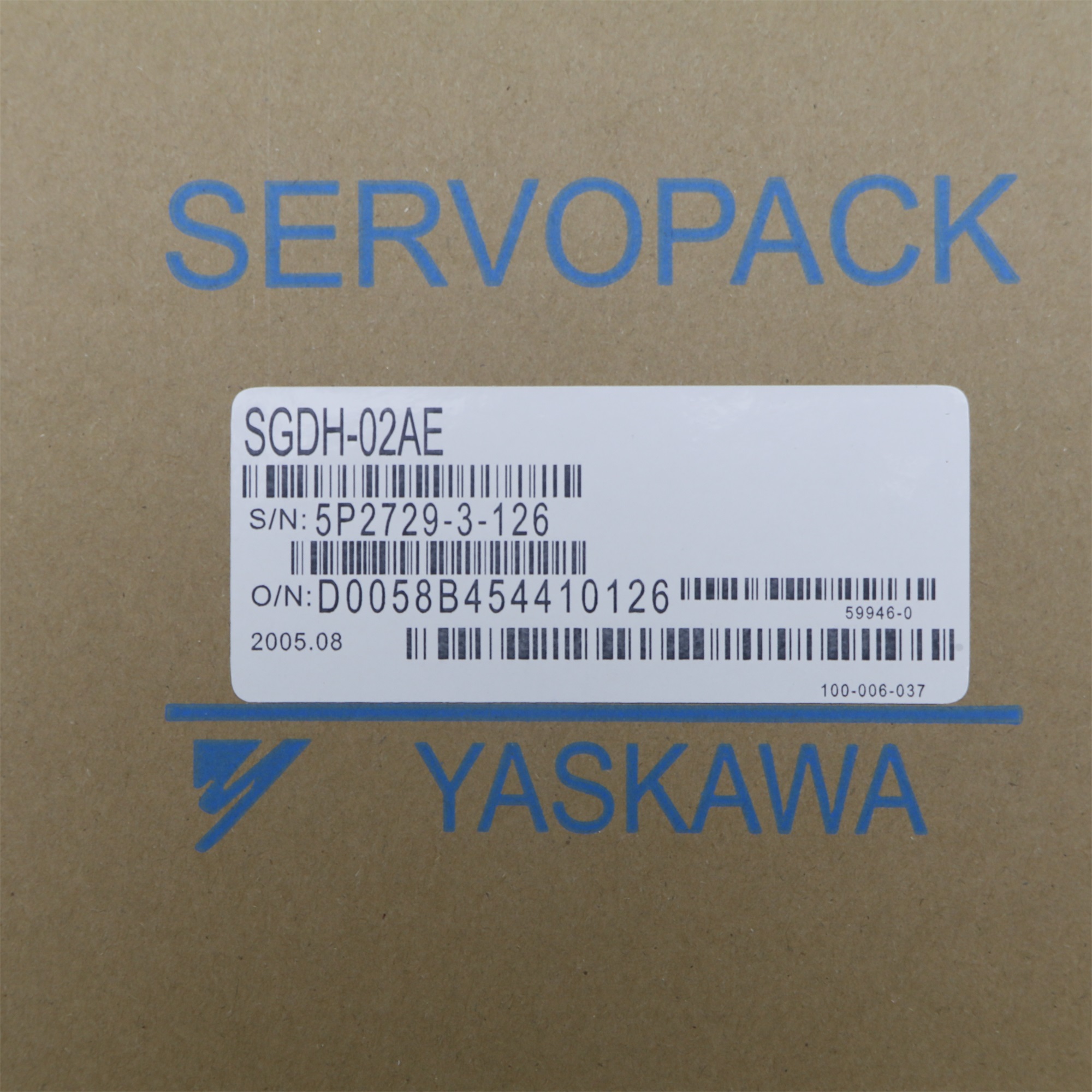 SGDH-02AE YASKAWA