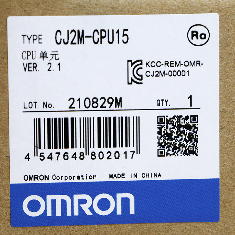 CJ2M-CPU15 OMRON
