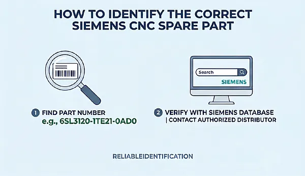 How to Identify the Correct Siemens CNC Spare Part