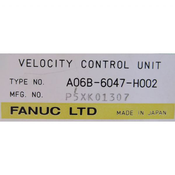 A06B-6047-H002 - 61724