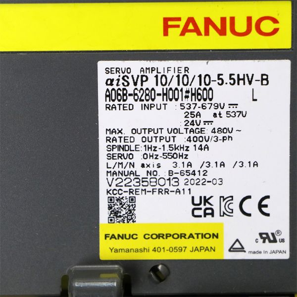 A06B-6280-H001#H600 - 64591