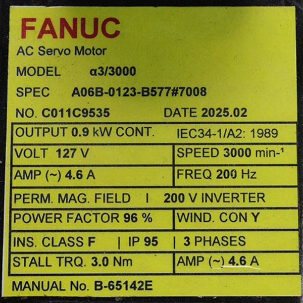 A06B-0123-B577#7008 - 62340