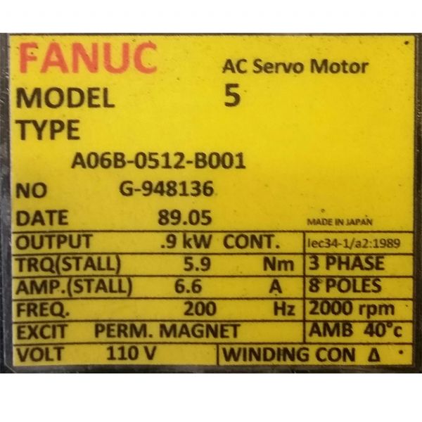 A06B-0512-B001 - 62389