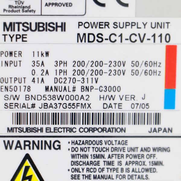 MDS-C1-CV-110 - 61316