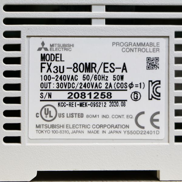 FX3U-80MRES-A MITSUBISHI - 60306