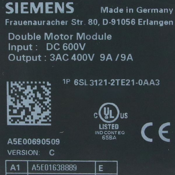 Siemens 6SL3121-2TE21-0AA3 - 35447