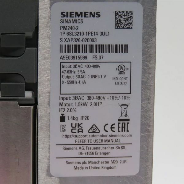 6SL3210-1PE14-3UL1 - 63304