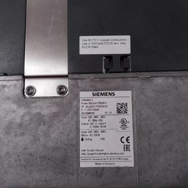 6SL3210-1PE24-5UL0 - 63315