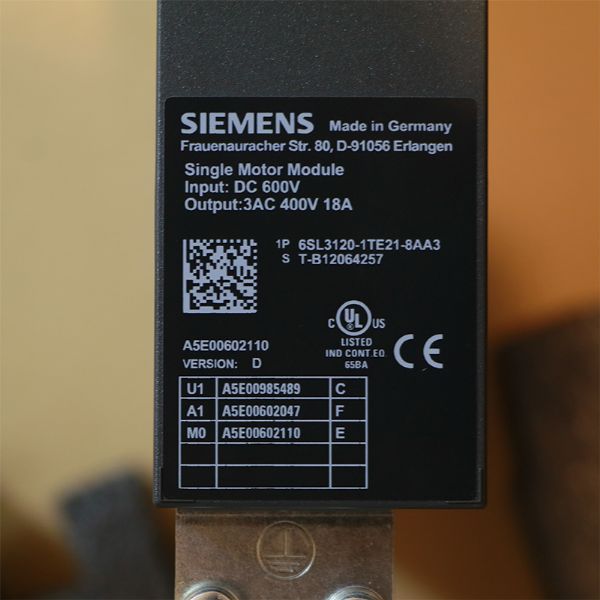 6SL3120-1TE21-8AA3 - 63458