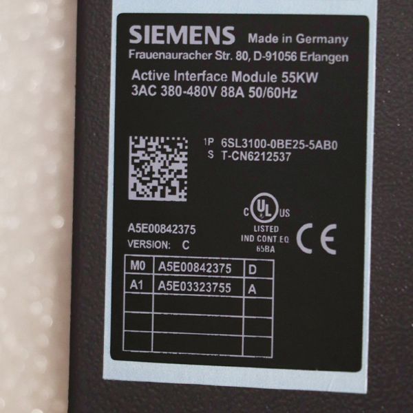 6SL3100-0BE25-5AB0 - 63468