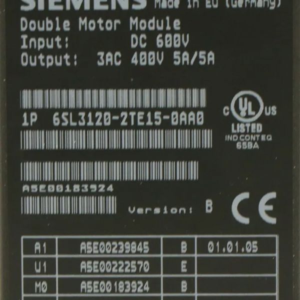 6SL3120-2TE15-0AA0 - 67400