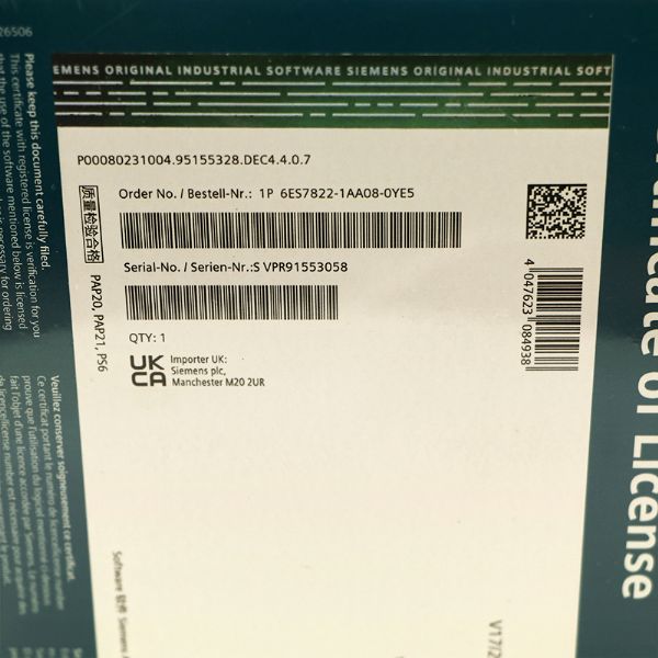 6ES7822-1AA08-0YE5 - 61466