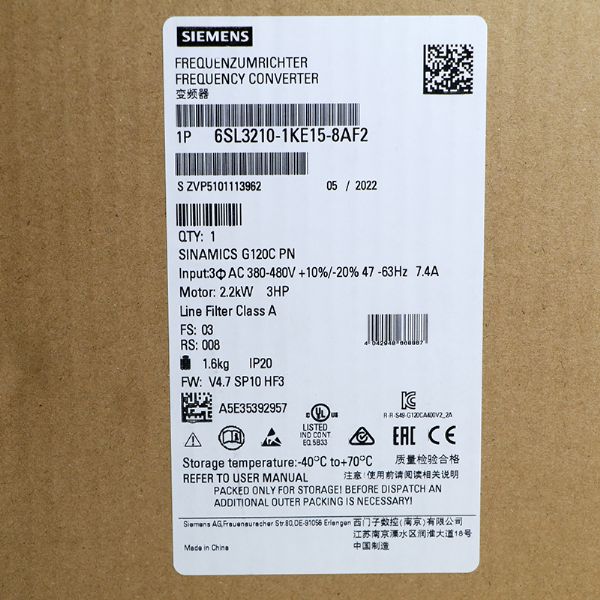 6SL3210-1KE15-8AF2 - 61555