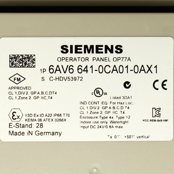 6AV6641-0CA01-0AX1 - 60199