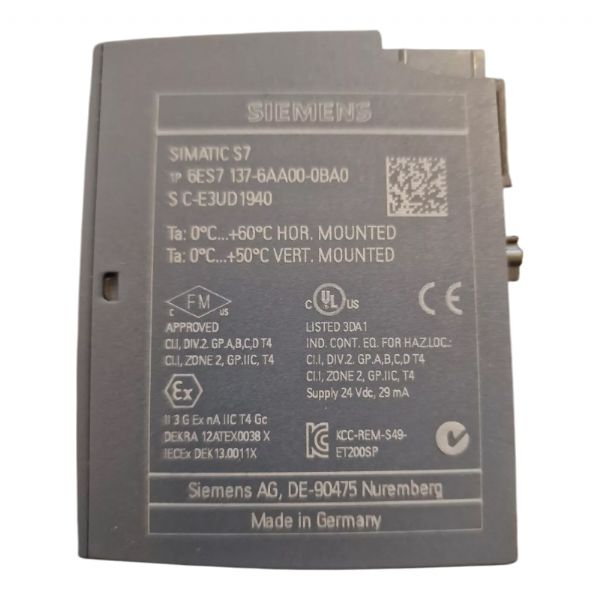 6ES7137-6AA00-0BA0 - 61859