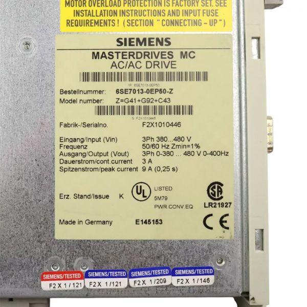 6SE7013-0EP50-Z - 5171