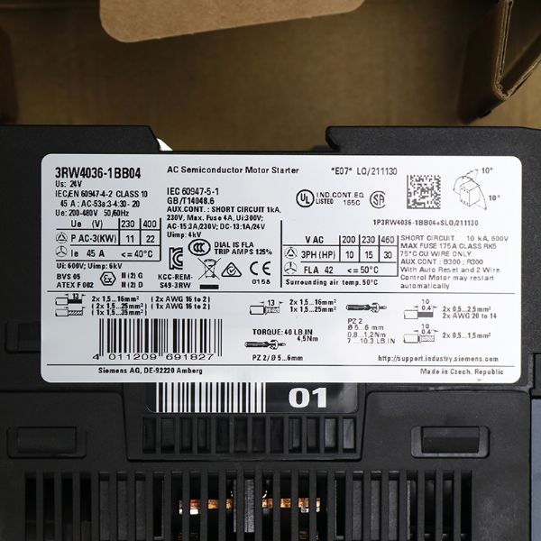 3RW4036-1BB04 SIEMENS - 60042
