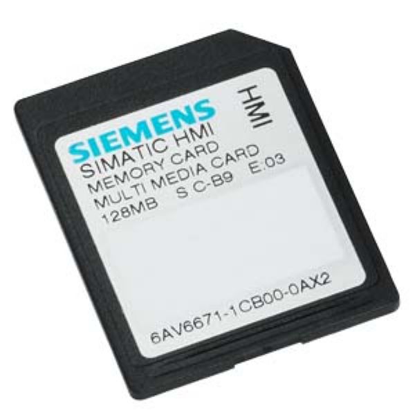 Siemens Memory Card 128MB 6AV6 671-1CB00-0AX2 - 4506